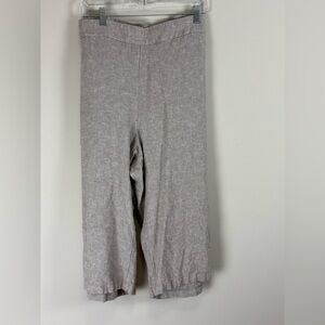 Women's Crop Linen Pant